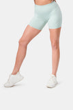 Aurora Coral Bike Shorts