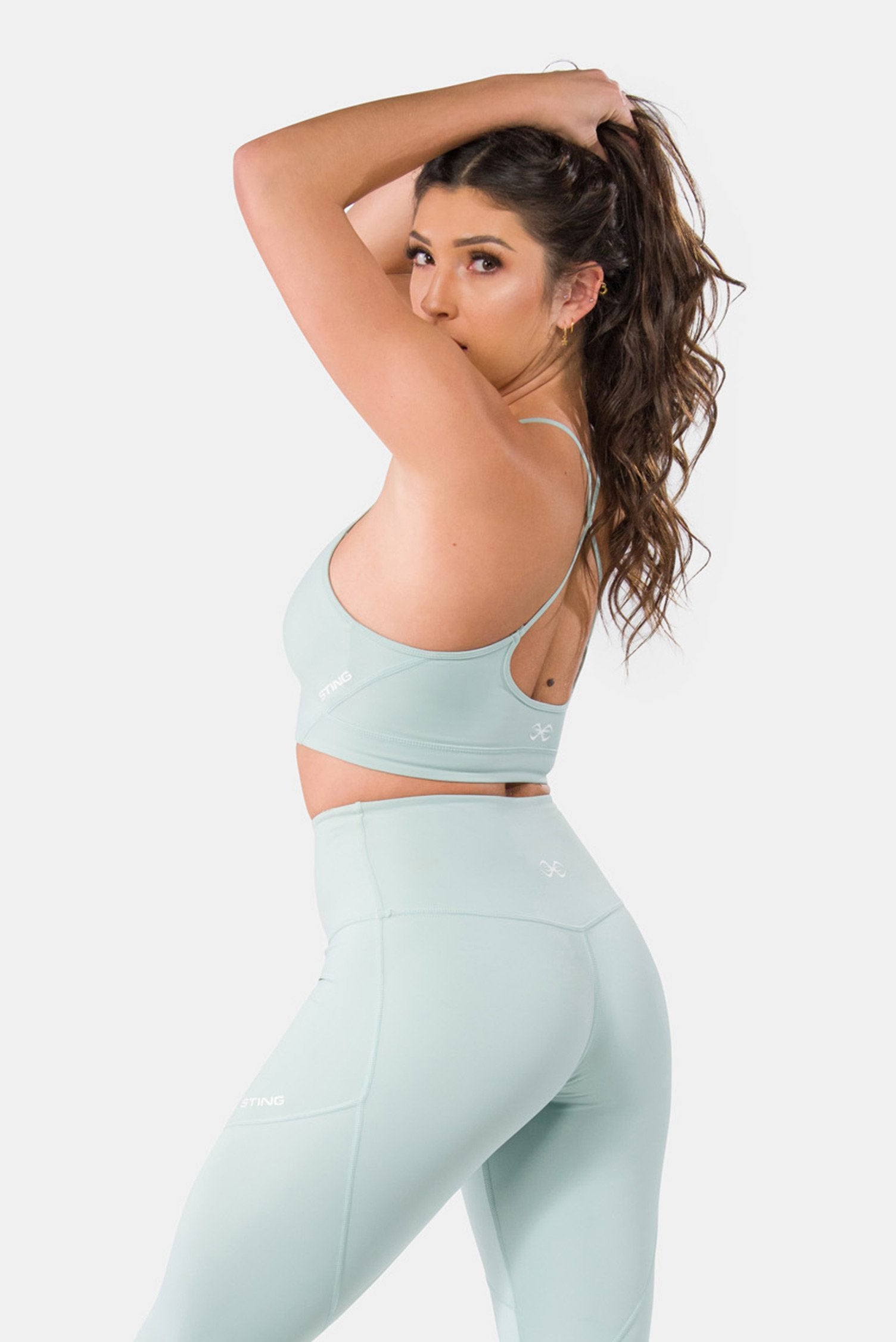 Coral Infinity Sports Bra