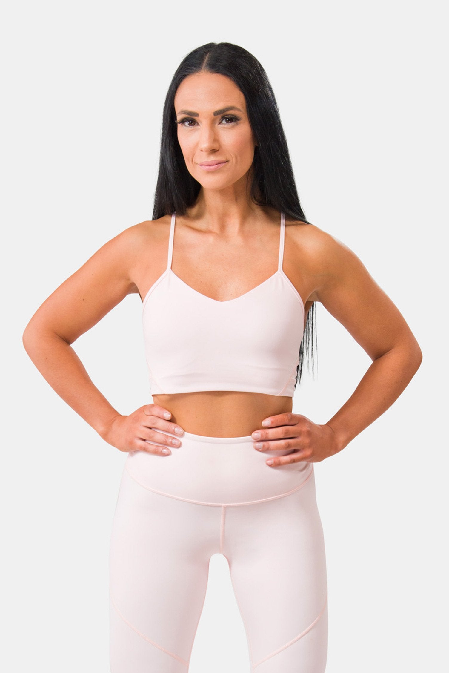 Coral Infinity Sports Bra