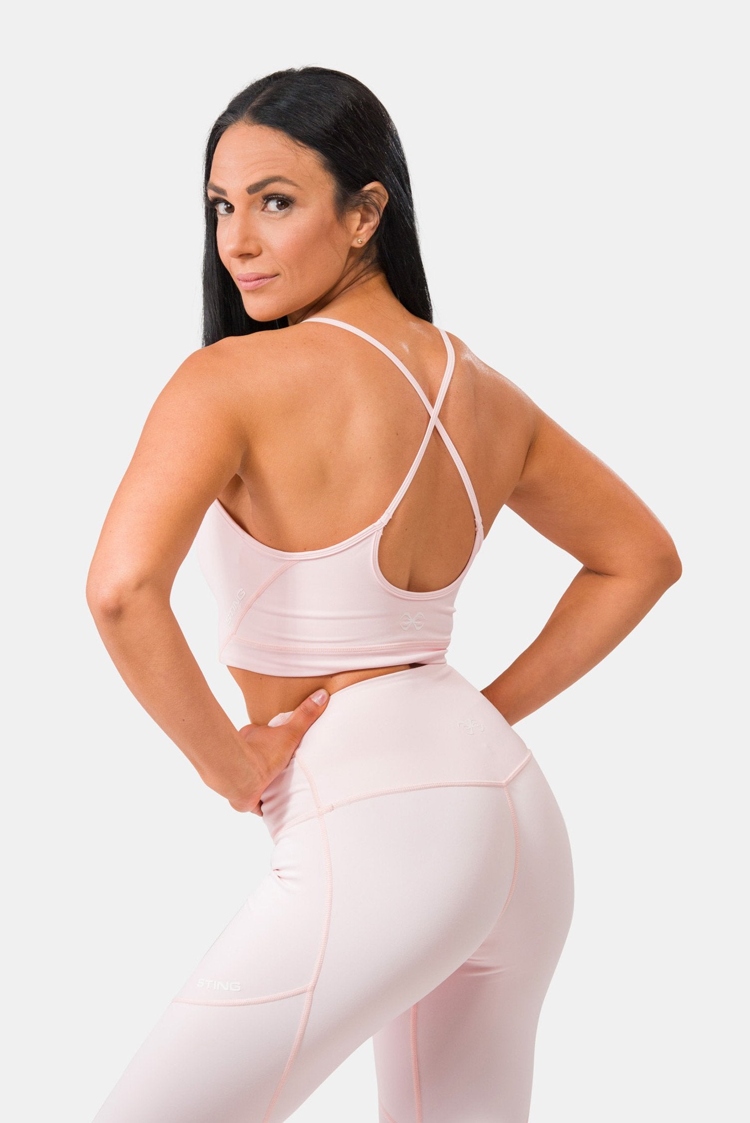 Coral Infinity Sports Bra