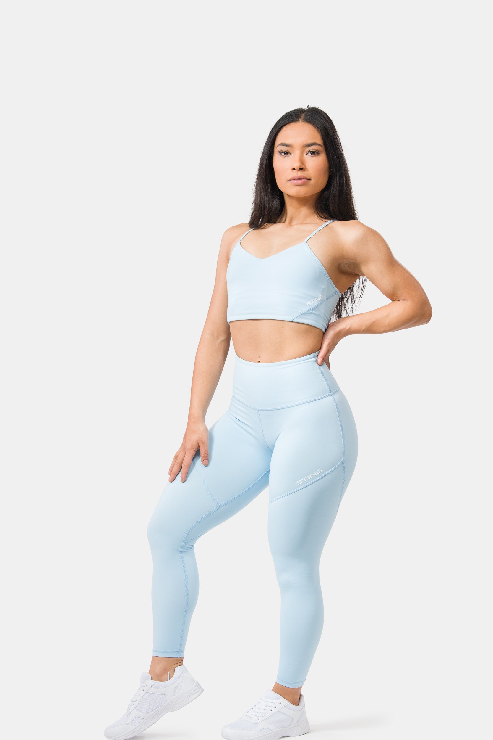 Coral Infinity Sports Bra