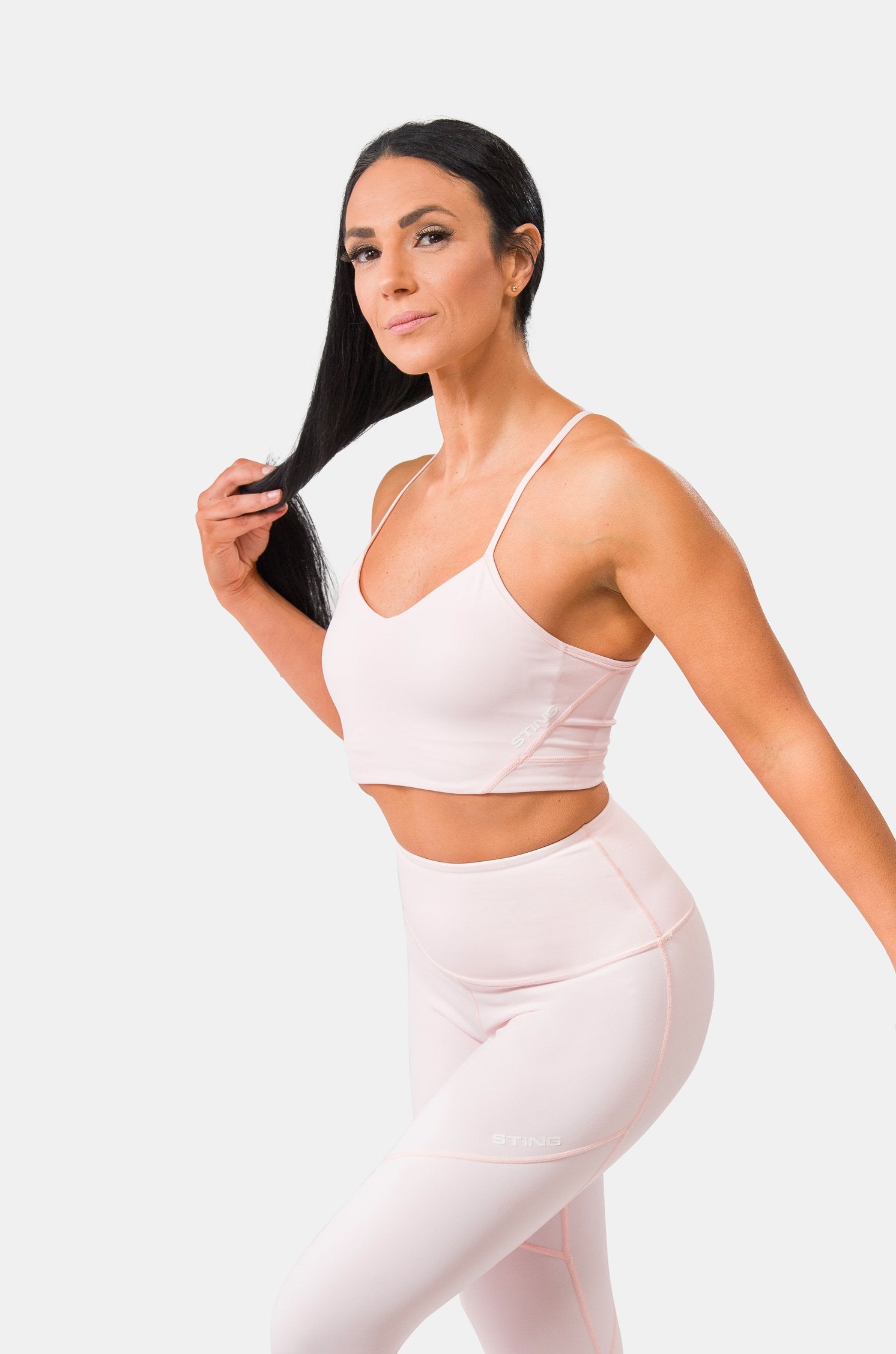 Coral Infinity Sports Bra