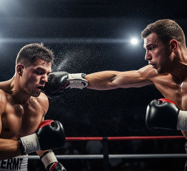 powerful hooks knockout moment in boxing history