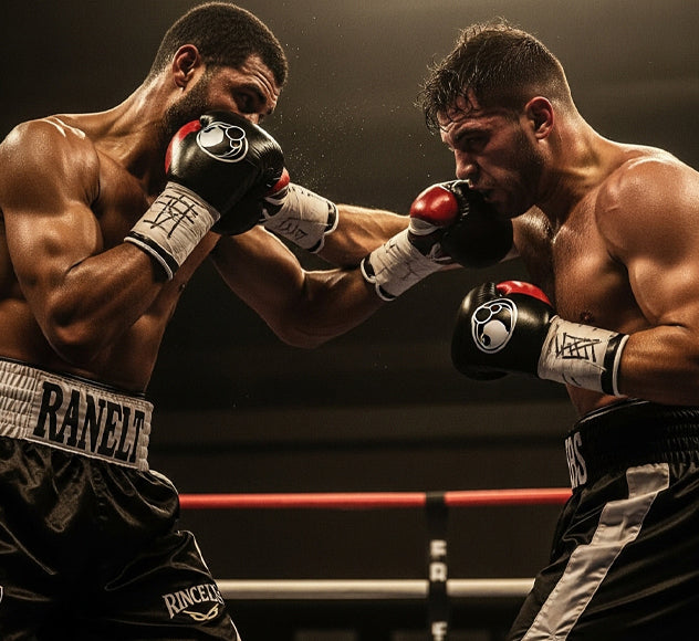 Swarmer boxing style fighter applying pressure at close range