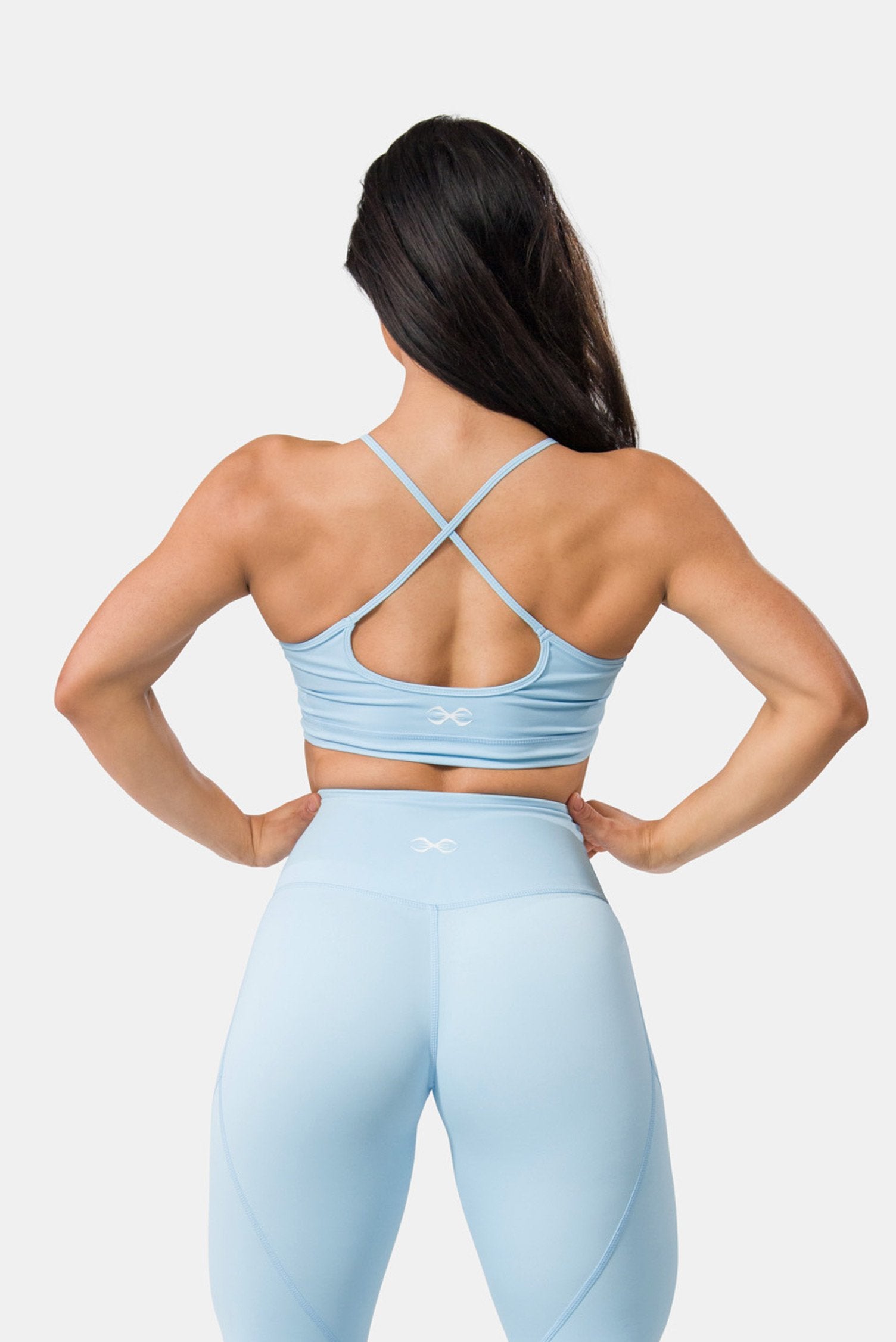 Coral Infinity Sports Bra