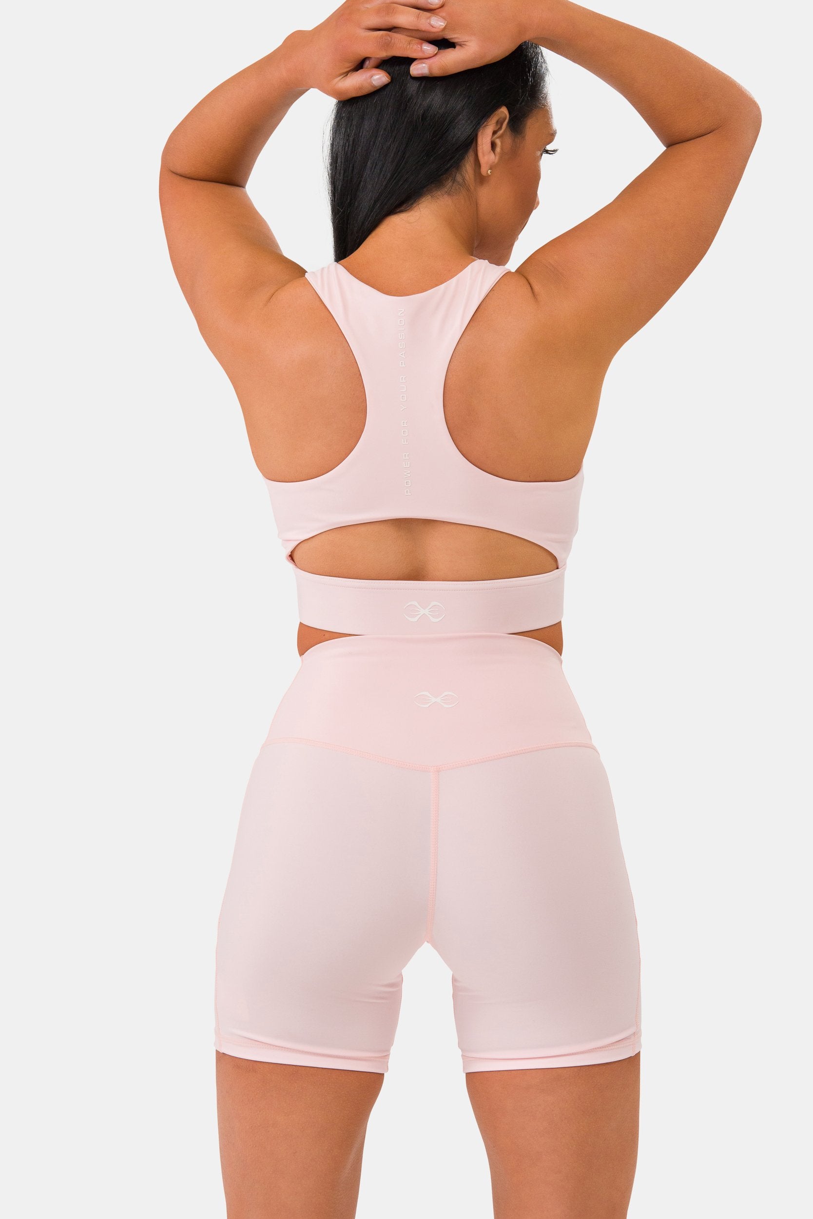 Aurora Coral Bike Shorts-Pink – STING USA